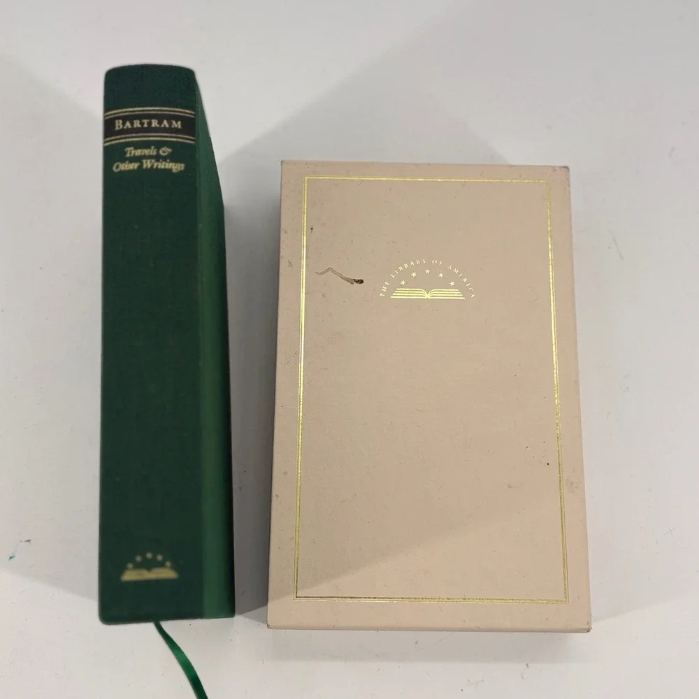 Library of America William Bartram Travels and Other Writings Book 1st Edition